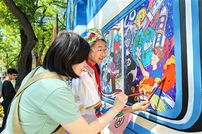“学子回家”牵手“童力量”为丰台乐学街区添彩